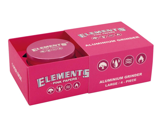 ELEMENTS - Grinder 4-Teilig (Large) Pink
