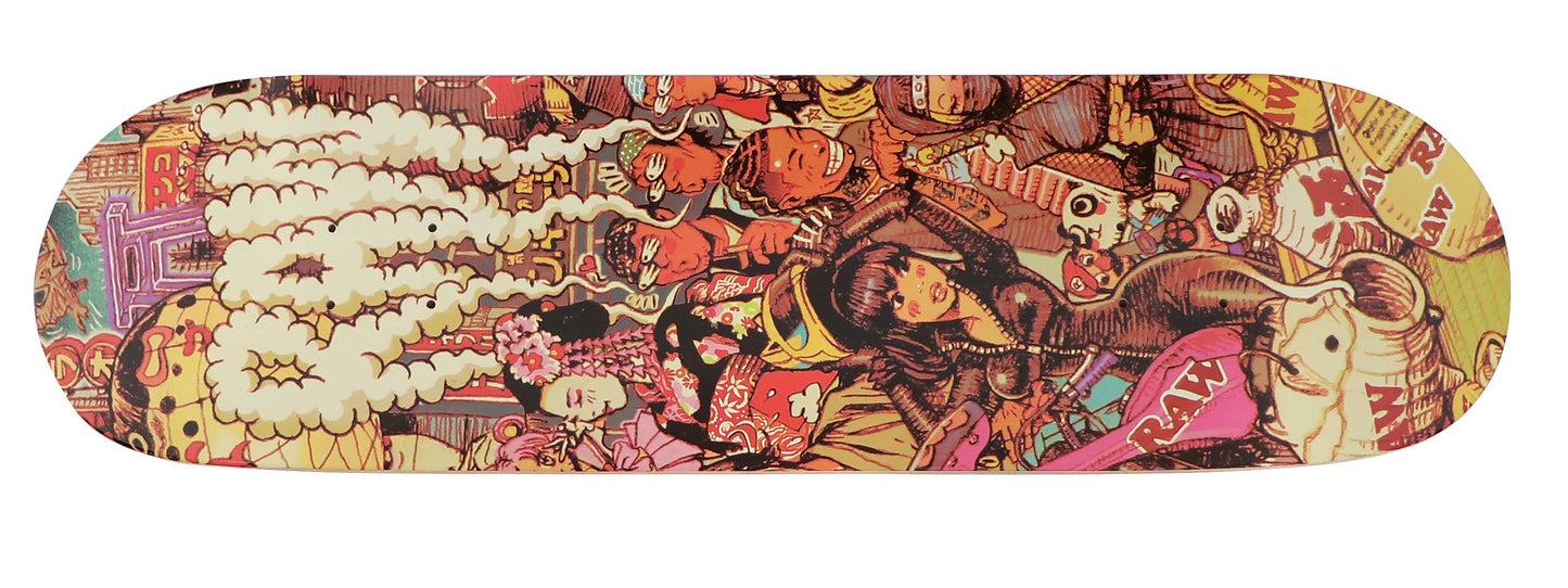 RAW® SKATE DECK ( MIXED STYLES )