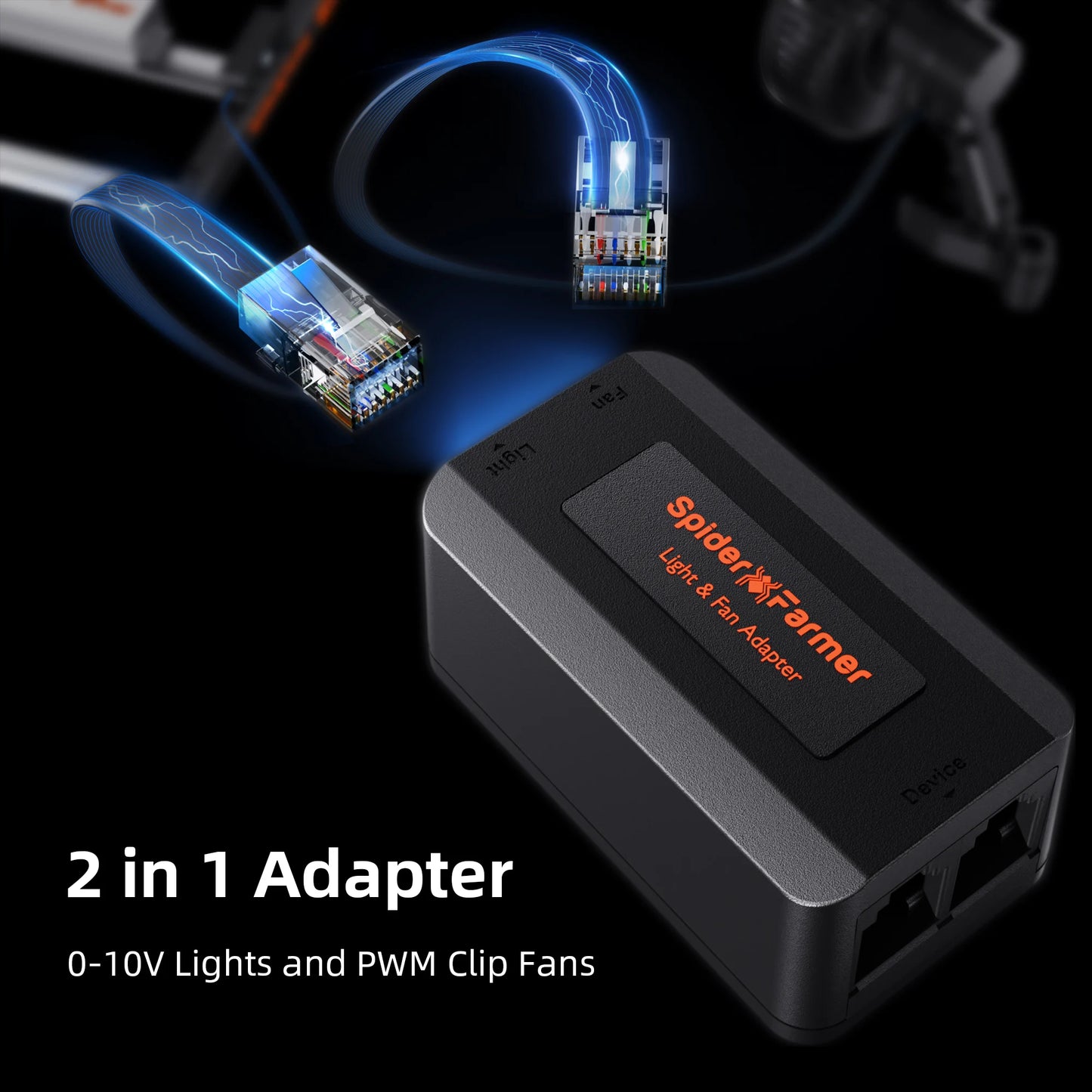 Spider Farmer ® Genius Grow System AC5 Steckdosenleisten-Kit