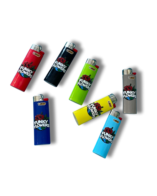 Funky Flowers - BIC Lighter ( LIMITED )