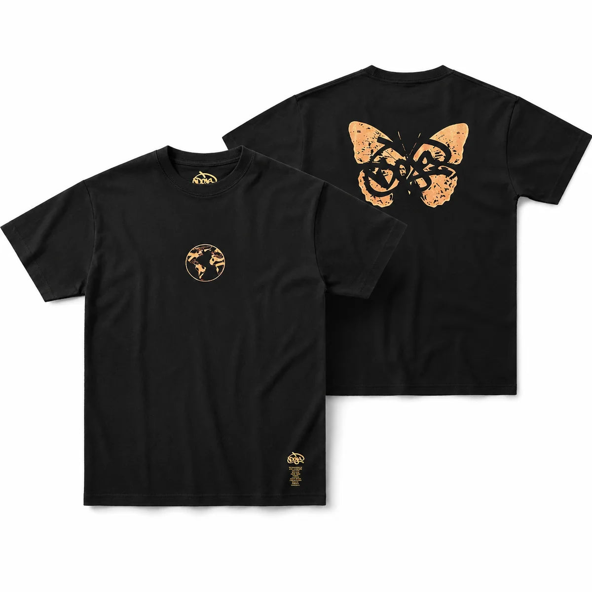 Doja T-Shirt Butterfly Orange