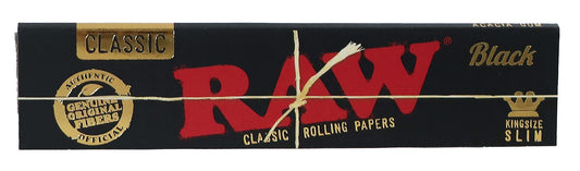RAW Papers - BLACK (KS SLIM)