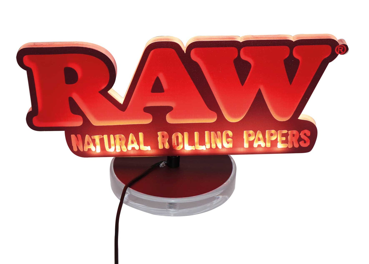 RAW Leuchtschild mit USB Anschluss