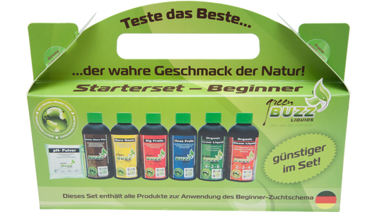 Green Buzz Nutrients - Starterset – Beginner