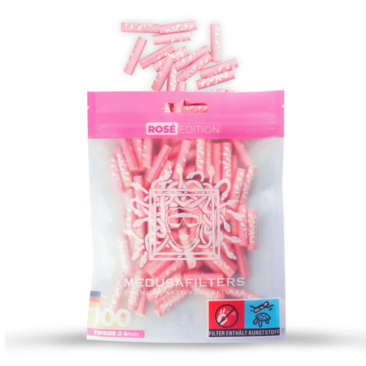 Medusafilters - Aktivkohlefilter 6mm (100 Stück) - verschiedene Farben