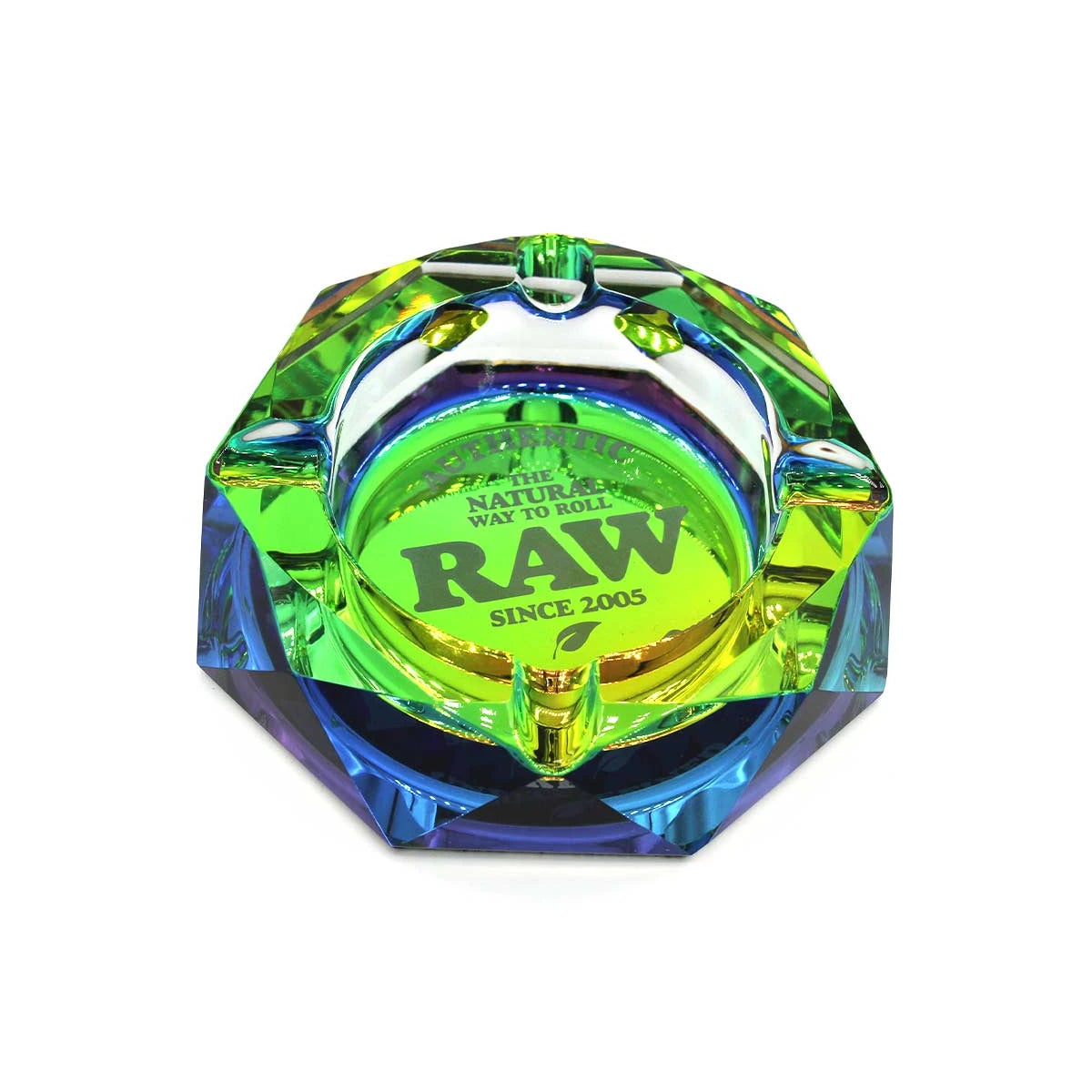 RAW Rainbow Glas Aschenbecher