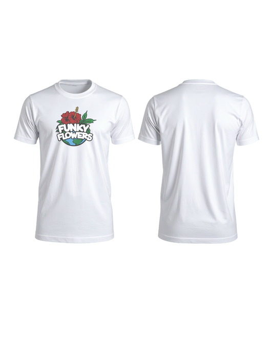 Funky Flowers - Logo T-Shirt